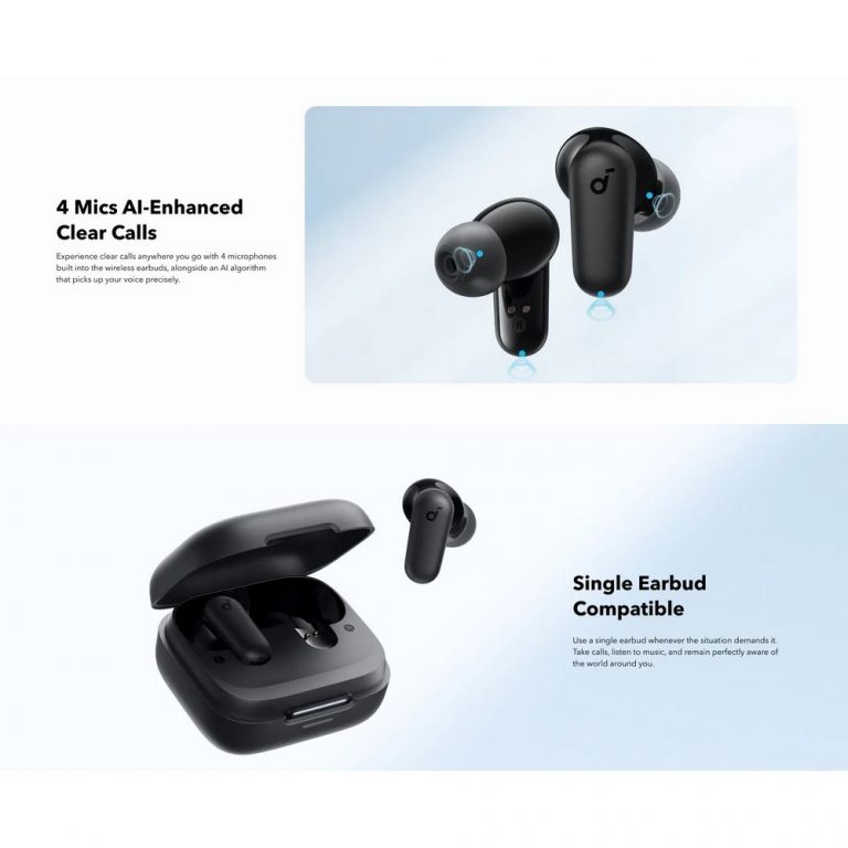 Tai nghe Anker Soundcore TWS R50i NC | Hàng chính hãng